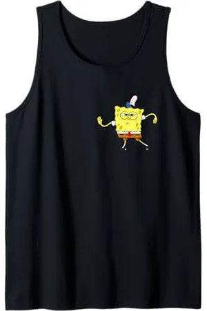 Spongebob Sponge Bob - Schwammkopf Charakter Wave Tank Top