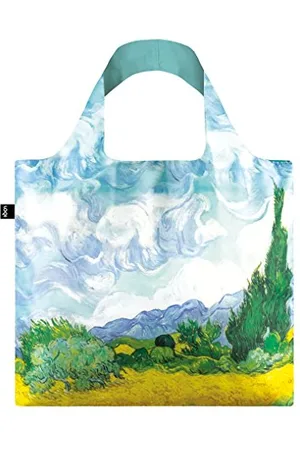Loqi VINCENT VAN GOGH A Wheat Field with Cypresses Bag- Einkaufstasche