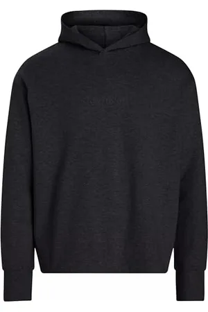 Calvin Klein Herren Hoodie mit Kapuze, Schwarz (Black), L