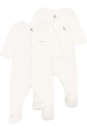 Petit Bateau Unisex Baby A09QU Pyjama zum Schlafen gut, , 12 Mois (2er Pack)