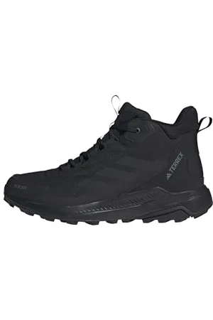 adidas Herren Terrex Anylander Mid RAIN.RDY Hiking Shoes Wanderschuhe, Core Black/Core Black/Grey Four, 44 EU
