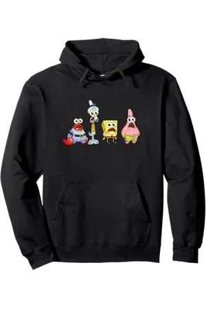 Spongebob Sponge Bob - Schwammkopf Cast Group Stare Pullover Hoodie