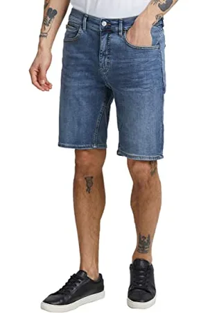 Casual Friday CFRY Herren Jeans Shorts Kurze Hose Denim Slim Fit 5-Pocket, Größe:2XL, Farbe:
