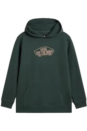 Vans Unisex-Kinder Off The Wall Board Pullover-B Hooded Sweatshirt, Green, 10-12 Years