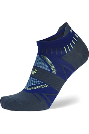 Balega Unisex Sportsocken, versteckt, feuchtigkeitsableitend, Kobaltblau, Hidden Dry Moisture Wicking Performance No Show Athletic Laufsocken für Damen und Herren (1 Paar), , Größe L, Large