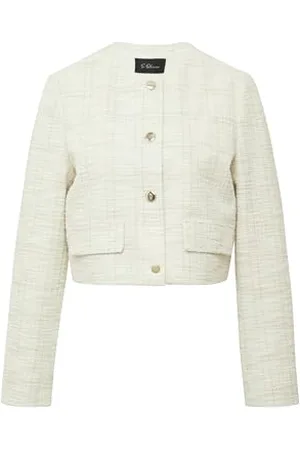 QS by s.Oliver S.Oliver Schwarz Label Indoor-Jacke