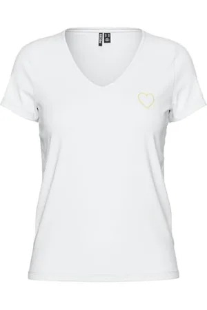 Pieces® Pcnew Billy Tee Emb Noos Bc