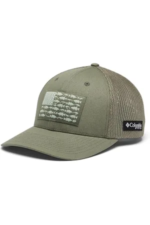 Columbia Unisex-Erwachsene PFG Fischflagge Mesh Ballkappe – hoch Cap, , Small-Medium
