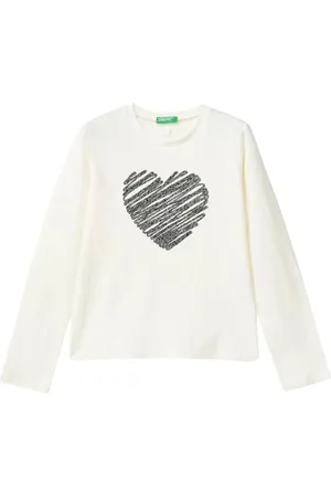 Benetton Mädchen M/L 3atnc10l9 T-Shirt, , 140 cm