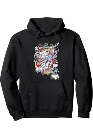 DC Comics Originals DC Superman New Amazing Adventures Kryptonite Steel Vintage Pullover Hoodie