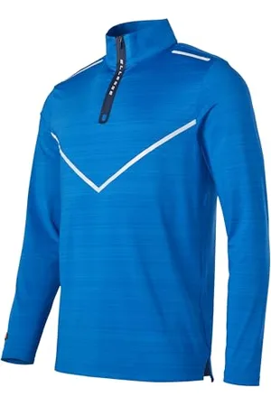 Ellesse Herren Visala halbem Reißverschluss Oberteil mit 1/4-Reißverschluss, , XXL