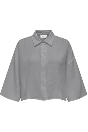 JDY Theis Life 3/4 Crop Shirt WVN Noos