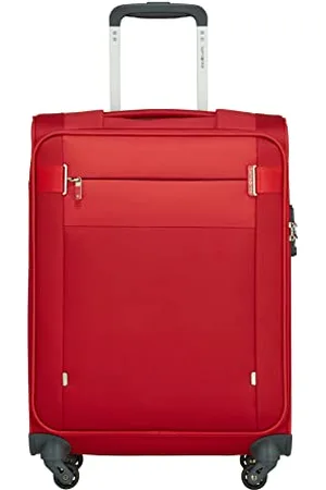 Samsonite Citybeat - Spinner S (Länge: 35 cm), Handgepäck, 55 cm, 35 L, Rot (Red)