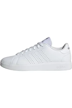 adidas Herren Advantage Base 2.0 Shoes Schuhe, Cloud White/Cloud White/Shadow Navy, 44 EU
