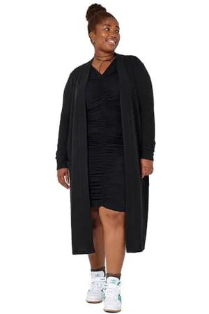 Noisy May Damen Nmcity L/S Long Cardigan Curve Noos, , 48