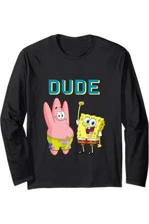 Spongebob Sponge Bob - Schwammkopf Patrick Dude Langarmshirt
