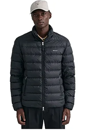 GANT Herren Light DOWN Jacket Jacke, Black, 4XL