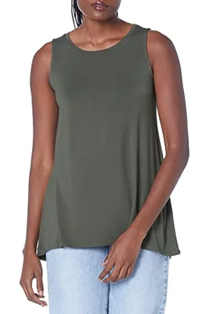 Amazon Damen Swing, Ärmellos (Erhältlich in Übergröße), , M