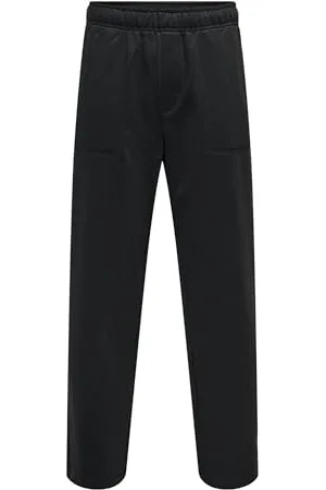 Only & Sons Herren ONSCONNOR RLX Pants Sweat Jogginghose, Black, XL