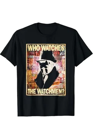 DC Comics Originals Watchmen Who Watches Rorschach T Shirt T-Shirt