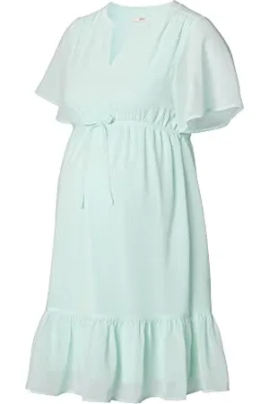 ESPRIT Maternity Damen Dress Woven Short Sleeve Kleid, , 38 EU