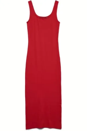 VERO MODA Damen Vmchloe Sl 7/8 Dress JRS Ga Noos, , Small