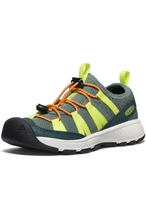 Keen Motozoa Sneaker, Sea Moss/Scarlet Ibis, 32/33 EU