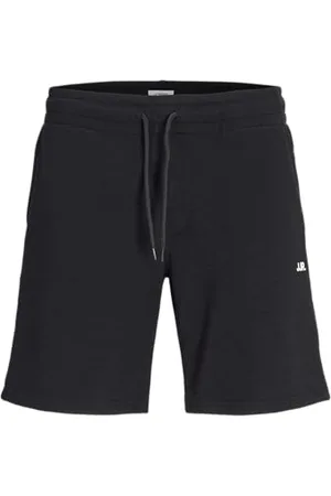JJ Herren Jrebgorm Reg Rebel Logo Sweat Shorts Sn, Black, S