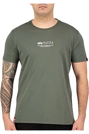 Alpha Industries Alpha Wording T T-Shirt für Herren
