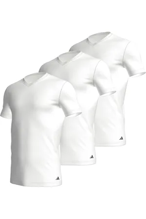 adidas Herren Unterwäsche V Neck Shirt (3PK) - Active Core Cotton