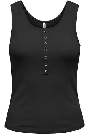 ONLY Onlsimple Life S/L Button Top Box JRS