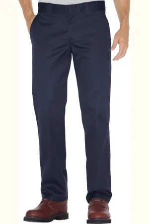 Dickies Herren Hoses/Stghtworkpants Tragehose, Blau (Marineblau), 33W x 30L