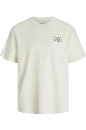 JACK & JONES Male T-Shirt Gedruckt Rundhalsausschnitt T-Shirt
