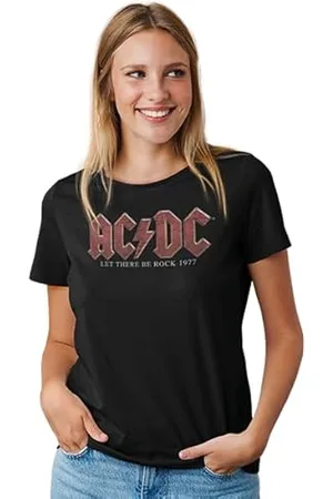 AC/DC Damen Woacdcrts065 T-Shirt, , M