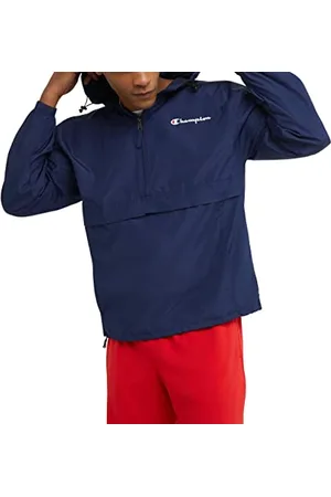 Champion Herren Jacke Packbare Jacke, Navy-549369, S