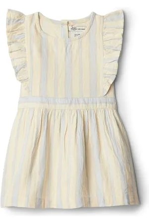 Amazon X Sofia Grainge Mädchen Leinenkleid, , 4 Jahre