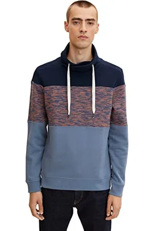 TOM TAILOR Herren Pullover mit Schalkragen 1032924, , M