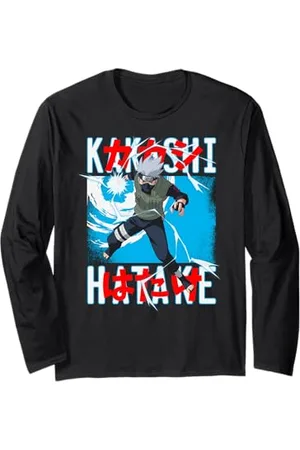 Naruto Shippuden Kakashi Werfen Lightning Anime Langarmshirt