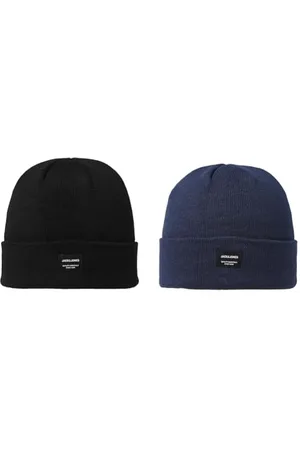 JACK & JONES JACDNA Beanie NOOS, Black, JACDNA Beanie NOOS, Navy Blazer