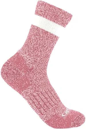 Carhartt Damen Mittelschwere Crew 1 Paar Socken, Rose, Medium