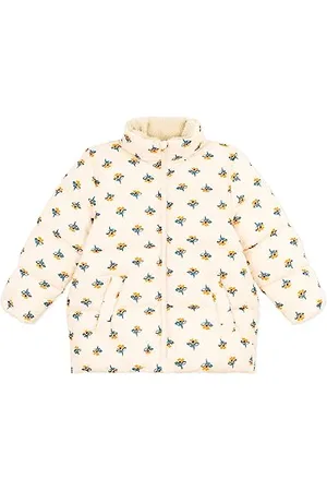Petit Bateau Mädchen Puffy Jacke, , 3 Jahre