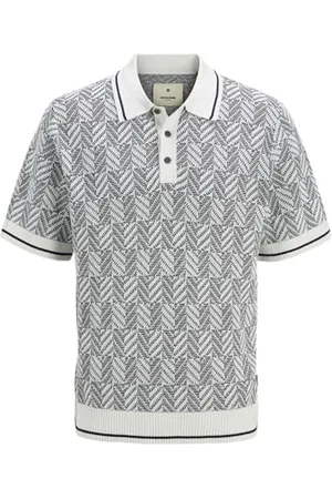 JACK & JONES Jprblucody Structure Knit Polo Ss