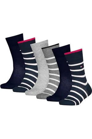 Tommy Hilfiger TH KIDS SOCK 6P BRETON STRIPE ECOM