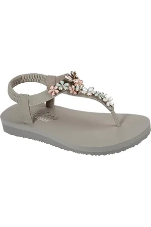 Skechers Damen Meditation-Glass Daisy Flipflop, , 39 EU
