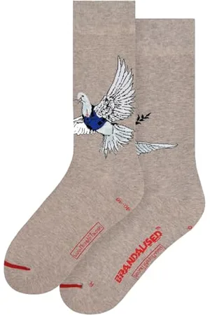 MuseARTa Unisex Banksy Graffiti Socken, , 46-49 EU