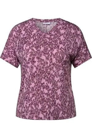 CECIL Minimal AOP Burn Out V-Neck XL