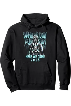 STAR WARS Darth Vader Here We Come 2025 Big Chest Portrait Pullover Hoodie