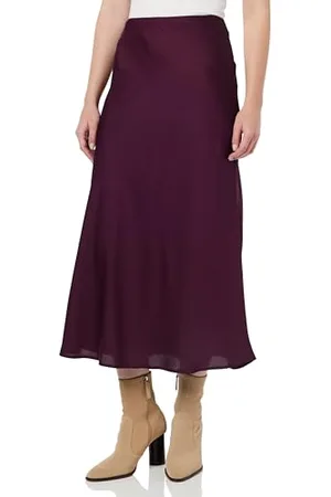 VILA Viellette Hw Long Skirt - Noos