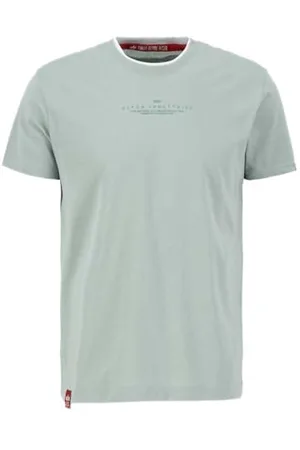 Alpha Industries Herren Double Layer T-Shirt, , XXL