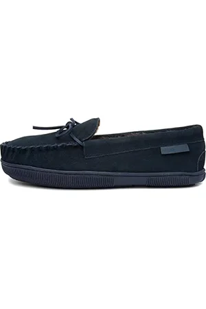Hush Puppies Herren Ace Flache Hausschuhe, Blau (Navy Navy)